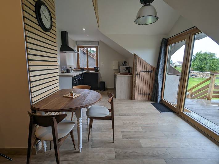 Gîte pour 2 personnes, avec Terrasse à Girmont-Val-d'Ajol - 3