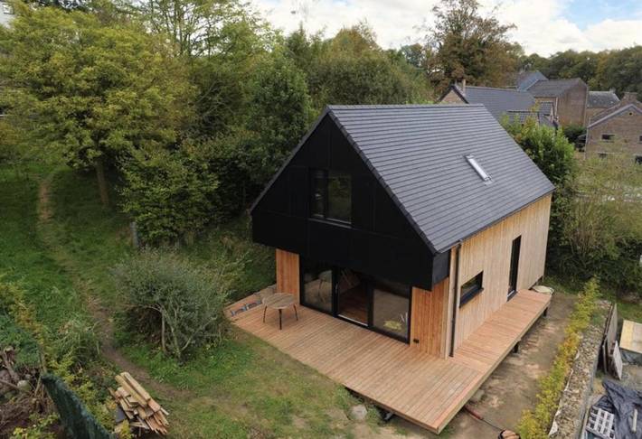 Location de vacances pour 7 personnes, avec vue et jardin à Hannut