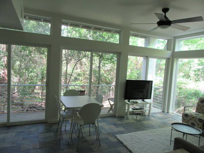 Apartamento de vacaciones para 4 personas, con jardín y jacuzzi, Se admiten mascotas en Texas