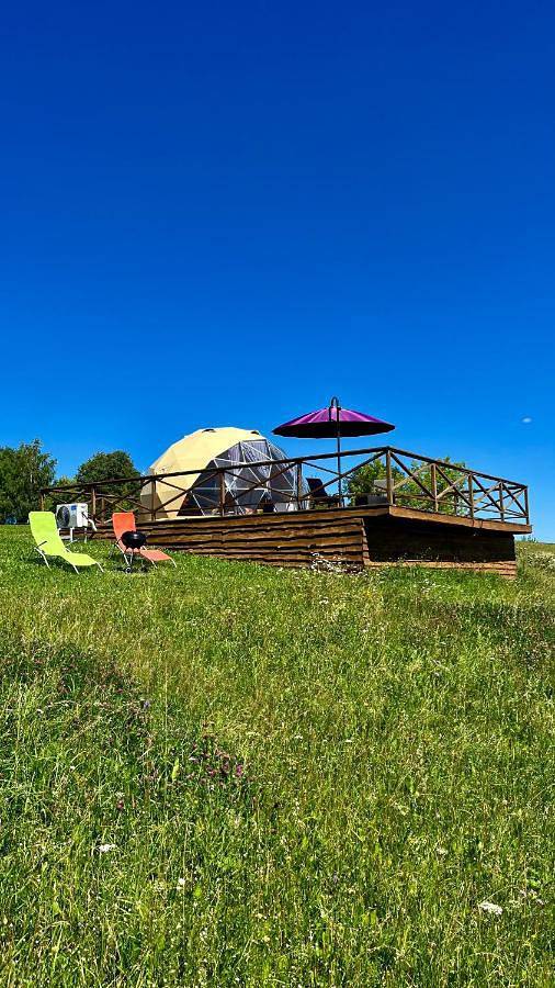 Camping voor 2 personen, met uitzicht en tuin, met huisdier in Letland