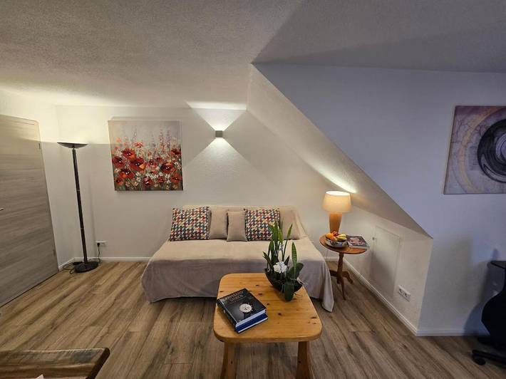 Ferienwohnung für 3 Personen, mit Balkon und Terrasse sowie Garten und Ausblick in Bad Rappenau - 4