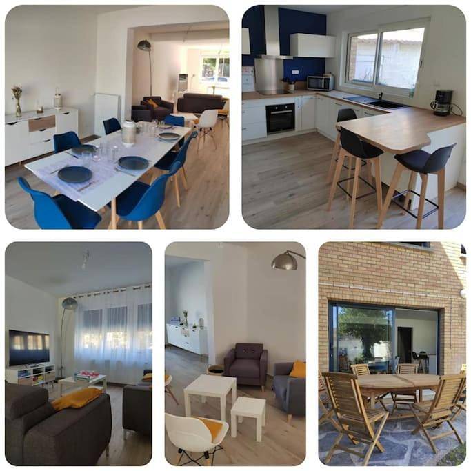 Maison de vacances pour 12 personnes, avec Terrasse et Jardin à Gravelines