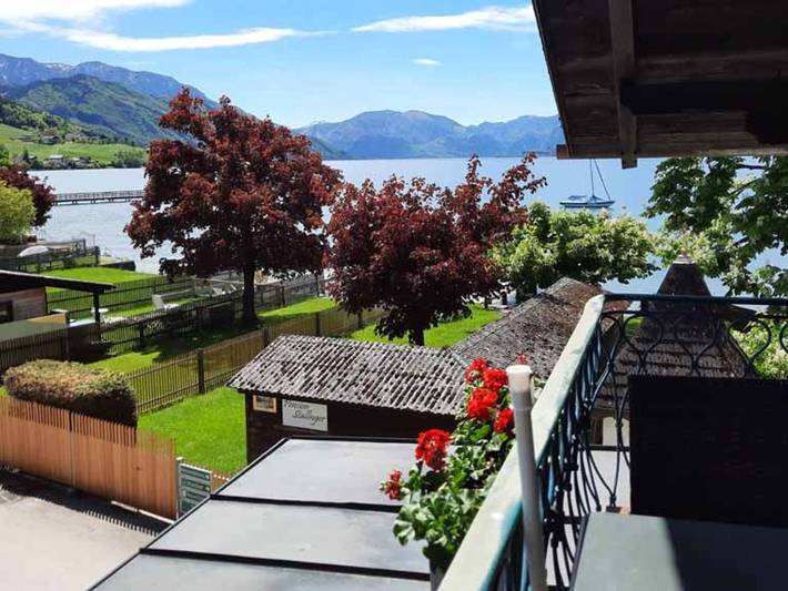 Ferienwohnung für 3 Personen, mit Ausblick und Garten sowie Seeblick in Weyregg am Attersee - 4