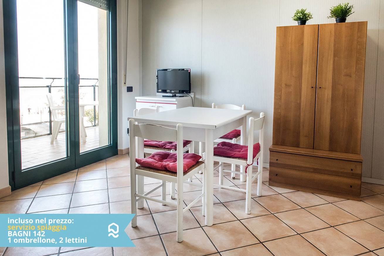 Apartamento entero, Se004 - Senigallia, one bedroom apartment on the sea with beach included in Senigallia, Senigallia (Municipality)