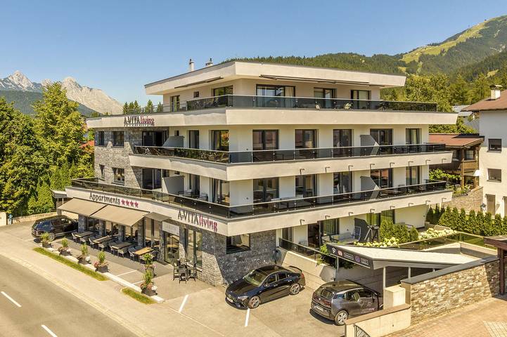 Hotel voor 4 personen, with Balkon and Terras as well as Sauna in Seefeld in Tirol