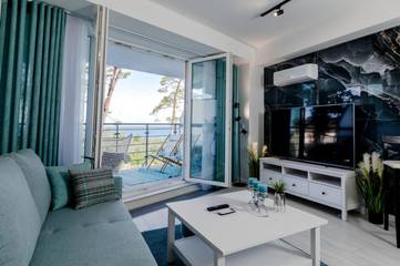 Ferienwohnung für 4 Personen, mit Balkon, mit Haustier in Dziwnówek