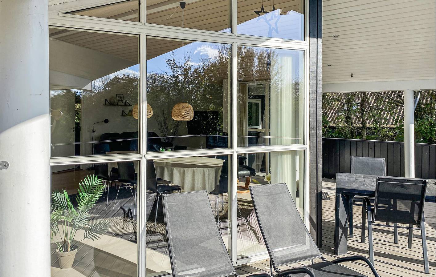 Ferienhaus für 6 Personen mit Terrasse in Kærgården, Limfjord in Nordjütland
