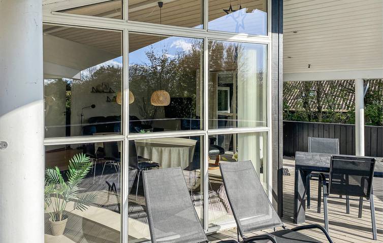 Ferienhaus für 6 Personen mit Terrasse in Kærgården, Limfjord in Nordjütland