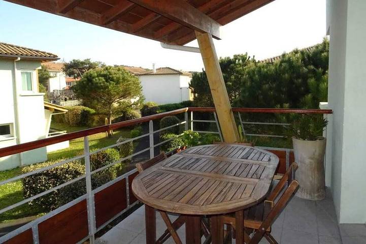 Gîte pour 4 personnes, avec terrasse dans Plage De La Piste Capbreton