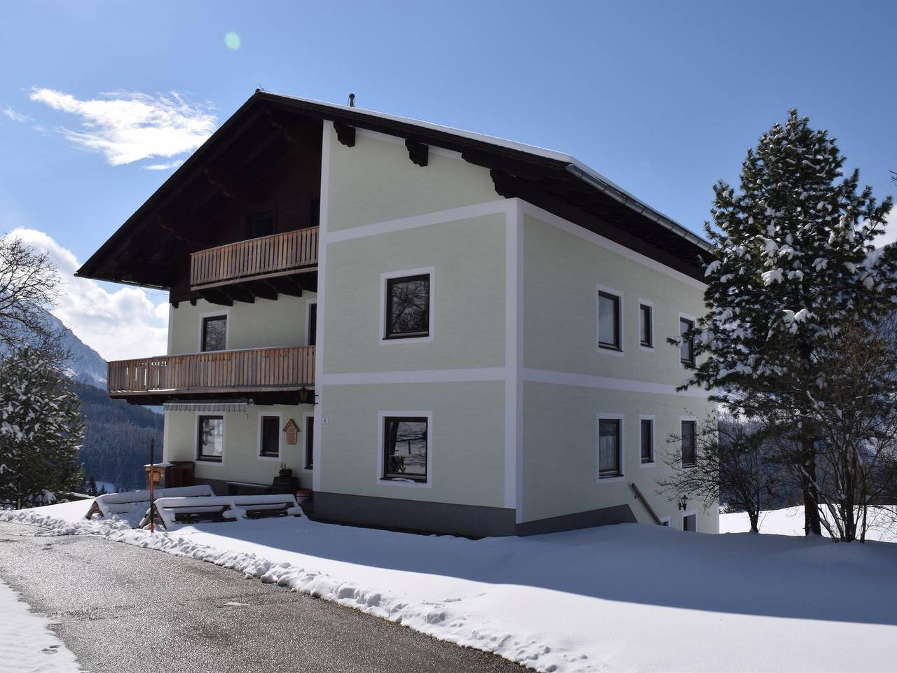 Ganze Ferienwohnung, Ferienhof Hochbrandt - "Pyhrgasblick"/1 Schlafraum/Dusche, Wc in Spital am Pyhrn, Kirchdorf an der Krems (Bezirk)