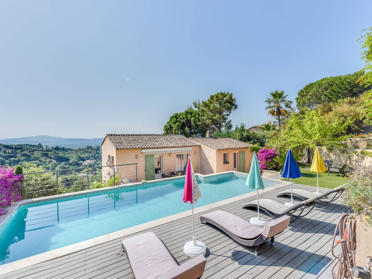La Colle du Turc in Grimaud, Côte méditerranéenne (France)