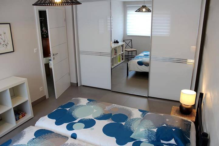 Gîte pour 4 personnes, avec jacuzzi et jardin à Lampertheim - 3