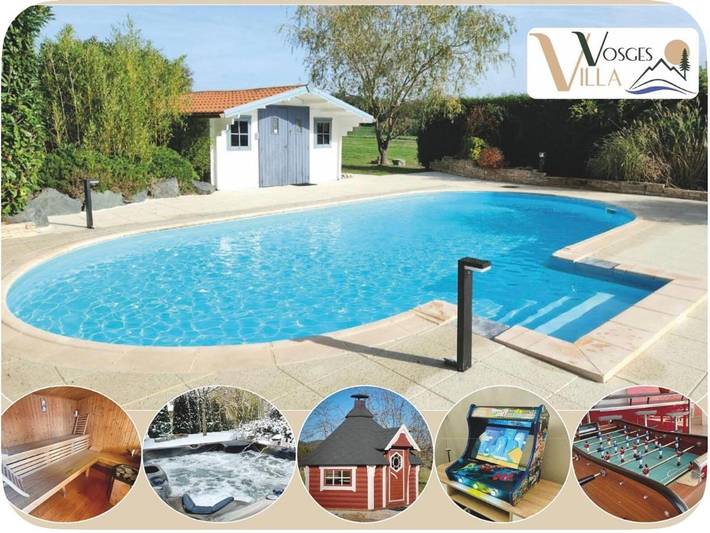 Location de vacances pour 11 personnes à Laval-sur-Vologne