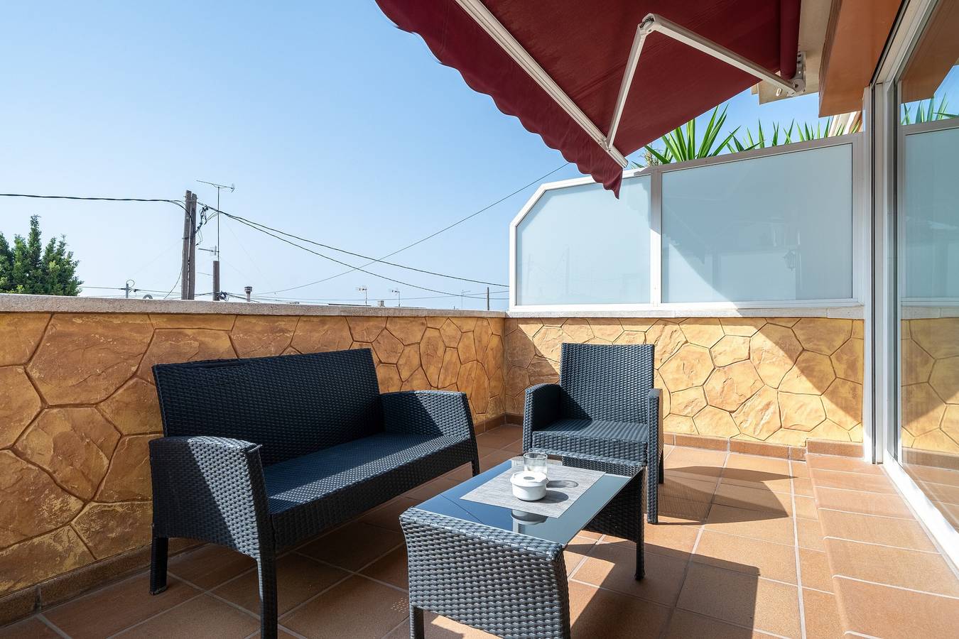 Maison de vacances "Villa Sabela" avec vue sur la mer, piscine partagée et Wi-Fi in Calafell, Costa Dorada