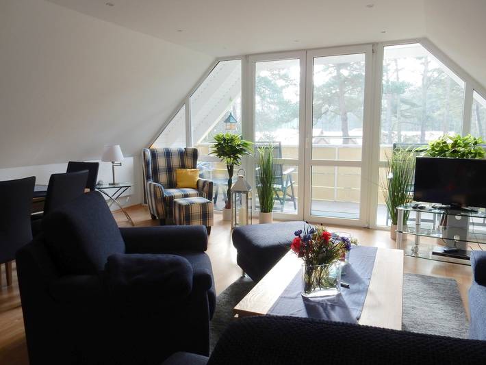 Ferienwohnung für 4 Personen, mit Balkon im Ostseebad Prerow