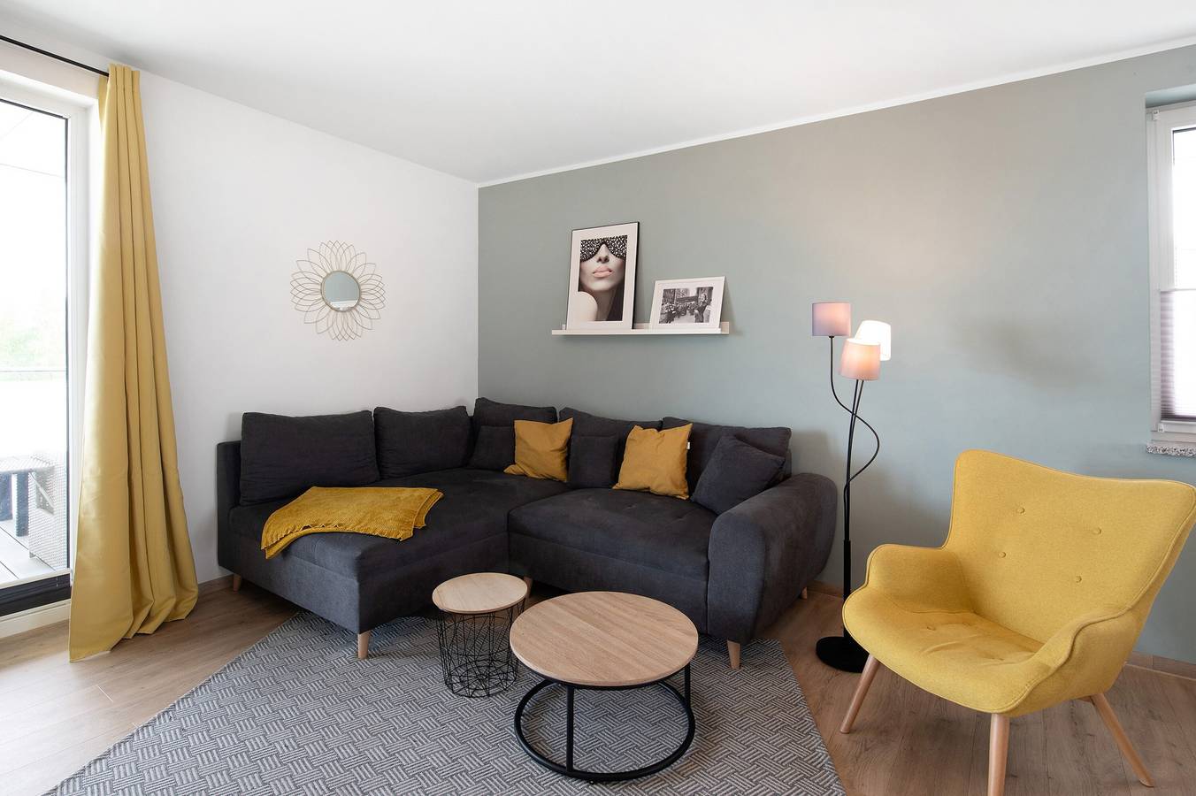 Ganze Wohnung, Ferienwohnung 'Hafenperle' mit Seeblick und Balkon in Röbel, Müritz