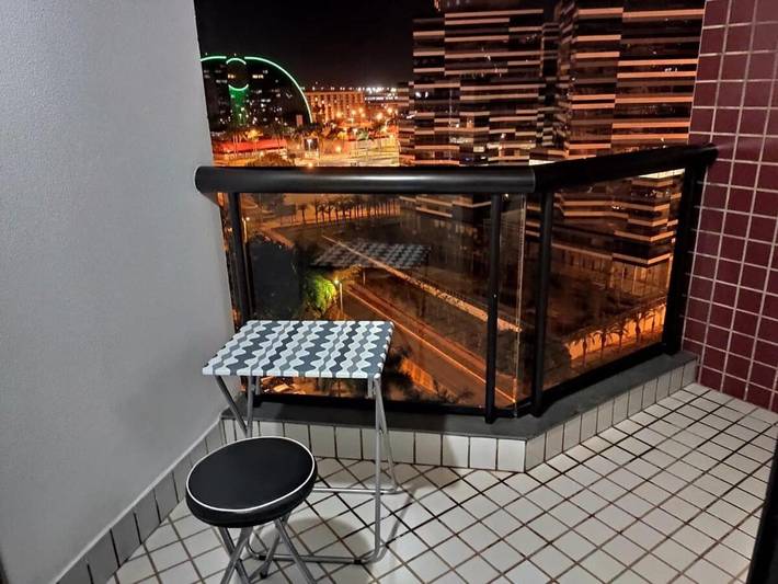 Casas e apartamentos de temporada para 2 pessoas, com piscina e sauna e ainda balcão em Brasília
