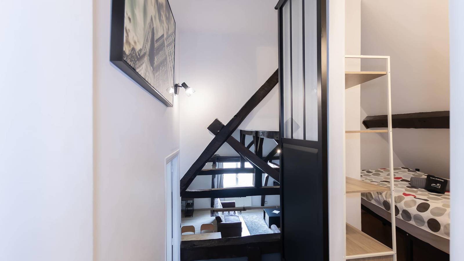 Appartement entier, Loft à Arras • 3 ch • 7 personnes • hypercentre in Arras, Région d'Arras