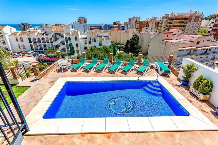 Villa 'Chispita For Groups' with Mountain View, Wi-Fi and Air Conditioning in Torreblanca (Fuengirola), Fuengirola