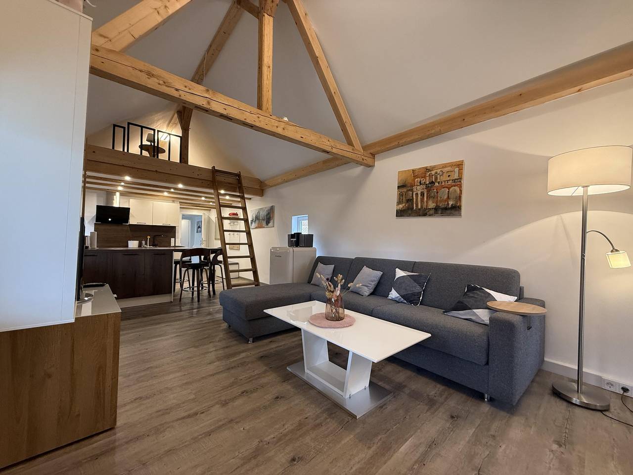 Ganze Ferienwohnung, Appartement Stallgeflüster in Weimar (Lahn), Landkreis Marburg-Biedenkopf