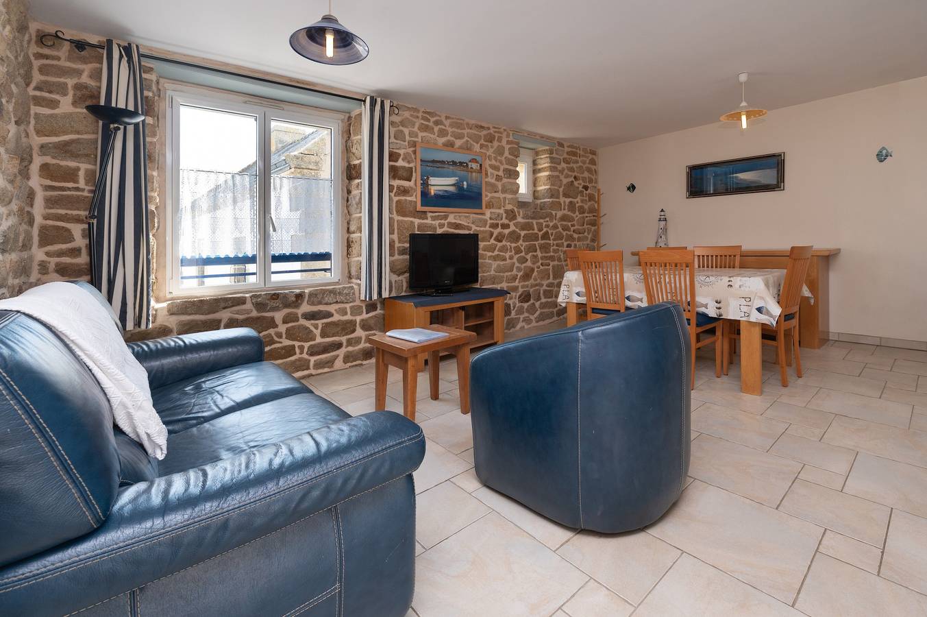 Apartamento entero, Apartamento Dúplex Ty Glaz a 400 m de la playa in Kerhillio, Erdeven