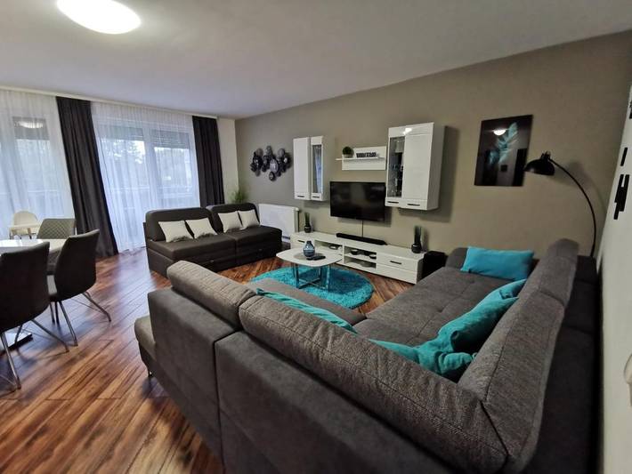 Apartament wakacyjny dla 8 osób, z Balkon i Taras w Hajdúszoboszló