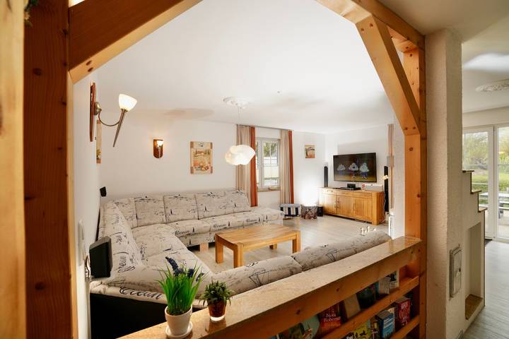 Ferienhaus für 16 Personen, mit Garten und Sauna sowie Seeblick in Wohlenberg - 4