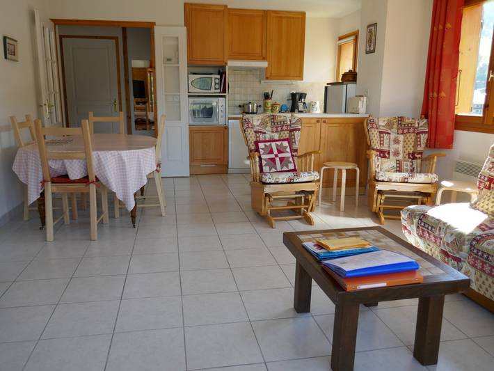 Location de vacances pour 6 personnes, avec Balcon à Saint-Jean-de-Sixt