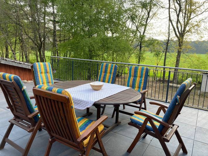 Ferienwohnung für 6 Personen, mit Ausblick und Garten sowie Balkon in Werlte