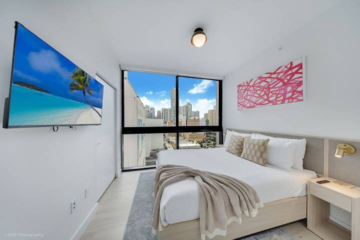 Ganze Wohnung, Ferienwohnung für 6 Personen mit Pool in Miami, Florida