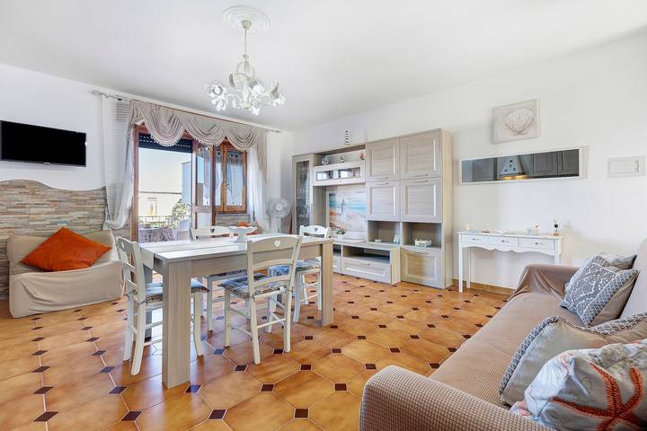 Holiday Home 'La Perla Bianca' with Sea View, Balcony, and Air Conditioning in Lu Bagnu, Castelsardo