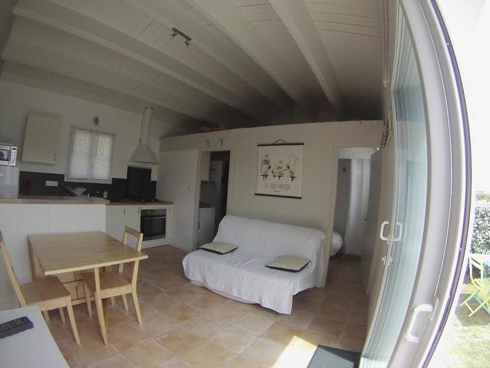 Maison de vacances pour 2 personnes, avec jardin