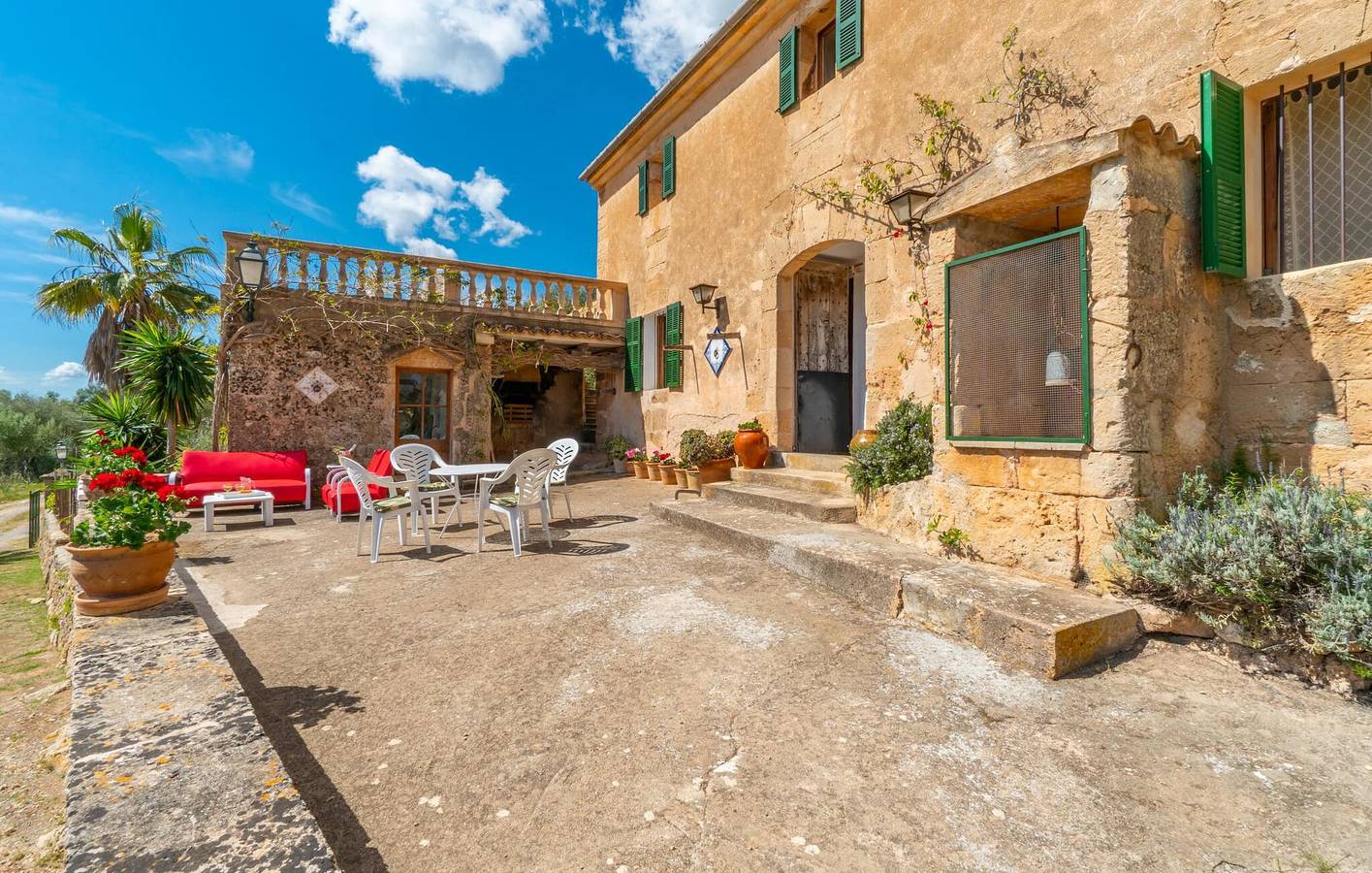 Gemütliche Wohnung mit Küche, Grill und Internet in Petra (Mallorca), Mallorca Inselmitte