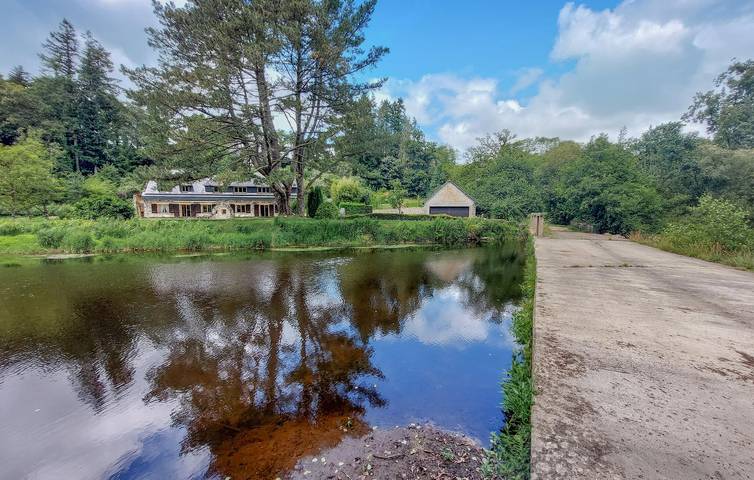 Gemütliches Apartment mit Garten- und Flussblick, Parkplatz und WiFi in Saint-Thurien, Quimper und Umgebung