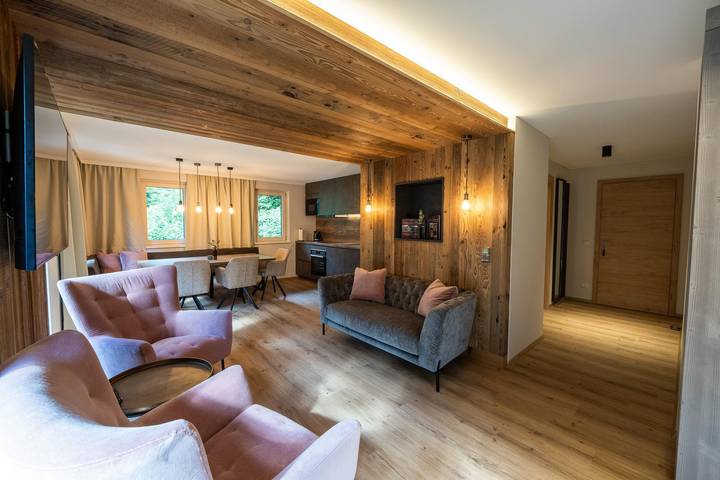 Ferienwohnung für 5 Personen, mit Balkon und Terrasse sowie Garten in Finkenberg - 4