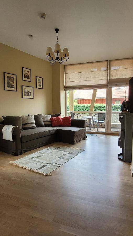Apartament wakacyjny dla 4 osób, z widok i taras, zwierzęta dozwolone w Mierzeja Kurońska