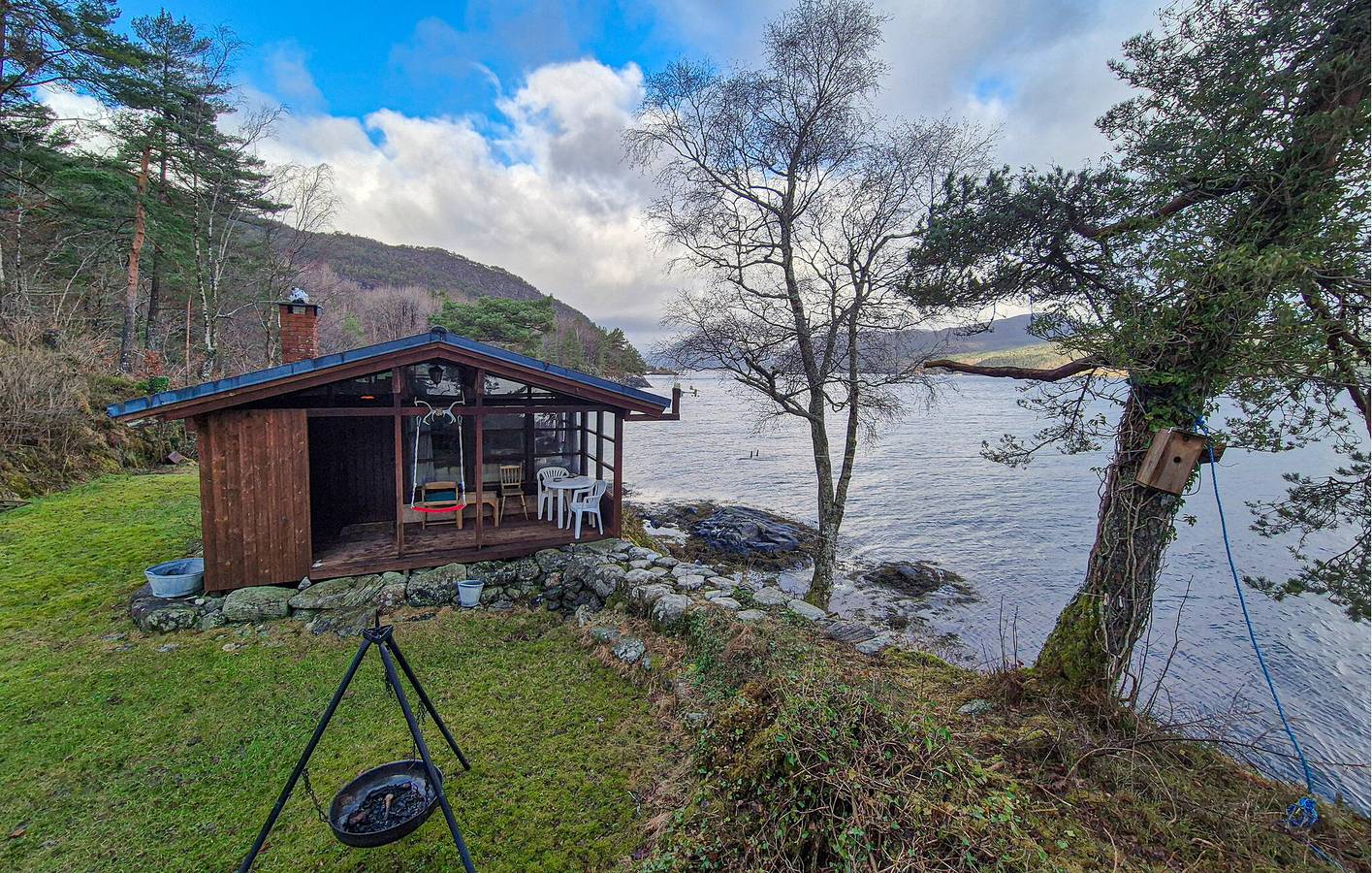 Ferienhaus für 6 Personen mit Terrasse in Hardangerfjord