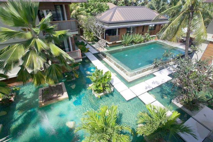 Hôtel pour 2 personnes, avec jardin ainsi que vue et piscine
