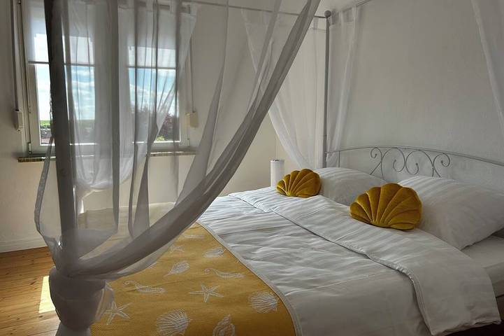 Ferienhaus für 5 Personen, mit Terrasse und Garten