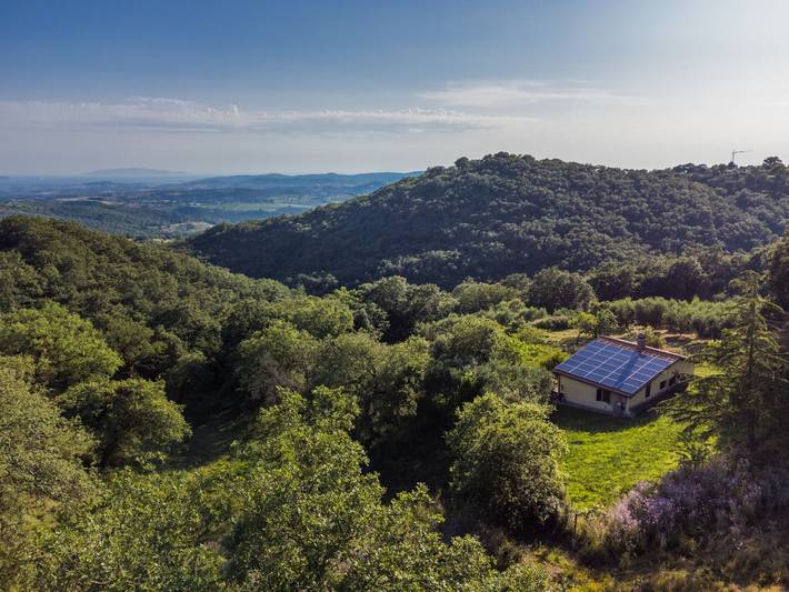 Ferienhaus mit Meerblick für 4 Personen, mit Ausblick und Garten sowie Terrasse in der Toskana - 3