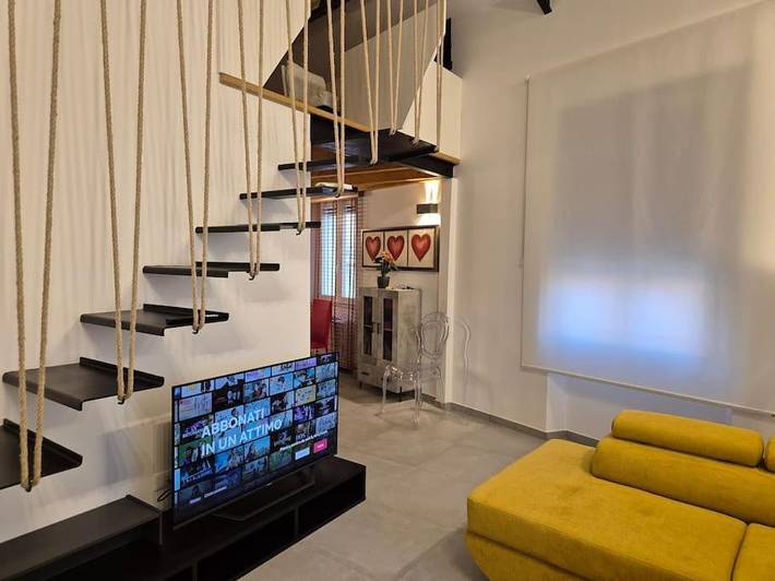 Appartamento per 4 persone, con Balcone e Terrazza nonché Panorama a Poggio Mirteto