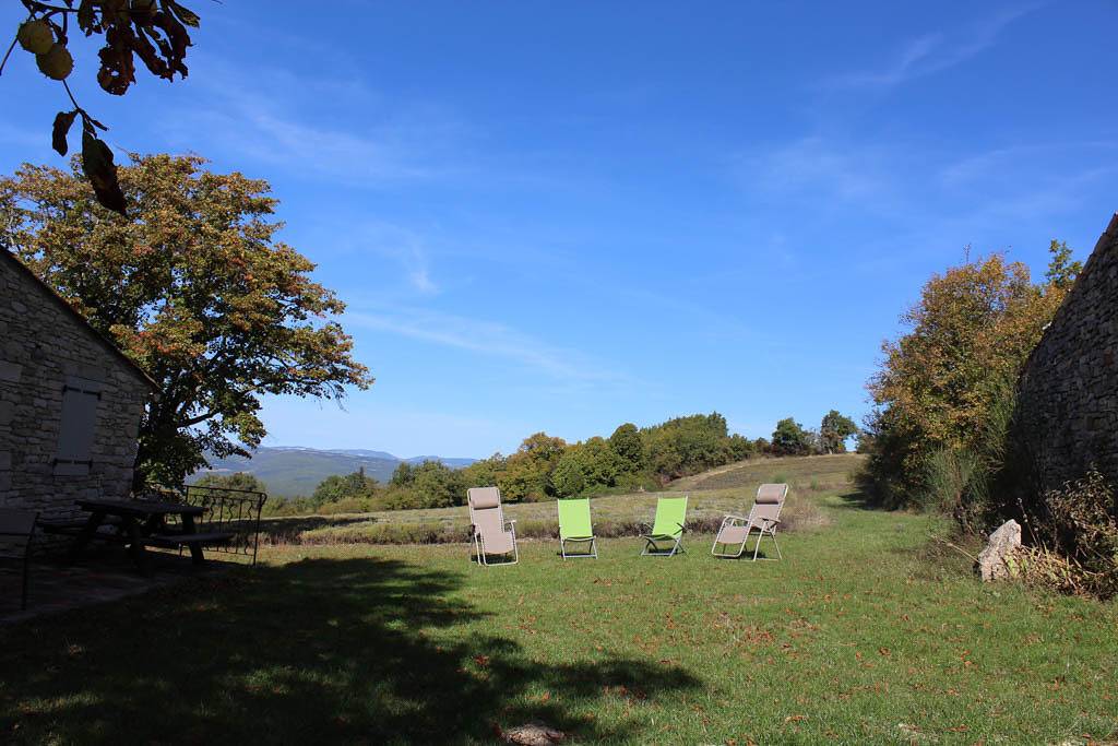 Derrière La Colle in Vachères, Regionaler Naturpark Luberon