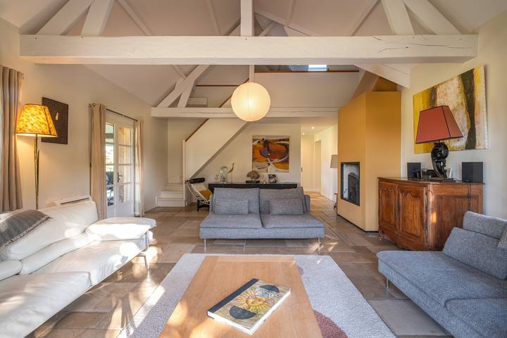 Maison de vacances pour 10 personnes, avec vue sur le lac et jardin en Indre-et-Loire