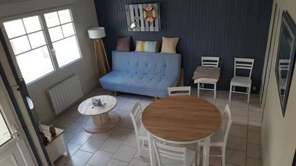 Gîte pour 6 personnes, avec jardin ainsi que vue et balcon dans Plage de Merlimont