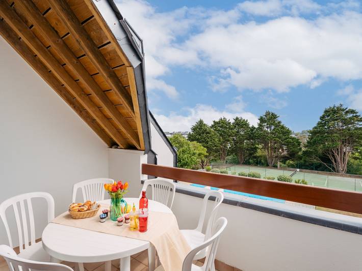 Appartement de vacances pour 5 personnes, avec balcon à Quiberon