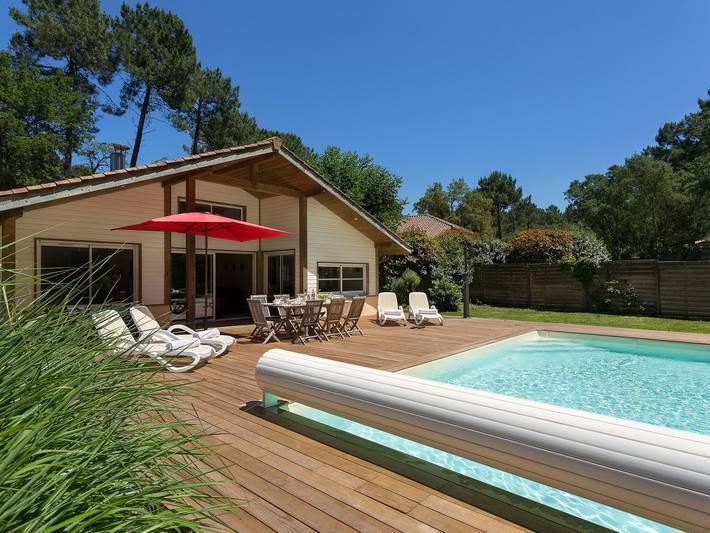Ferienhaus für 10 Personen, mit Pool und Garten, kinderfreundlich in Moliets-et-Maa