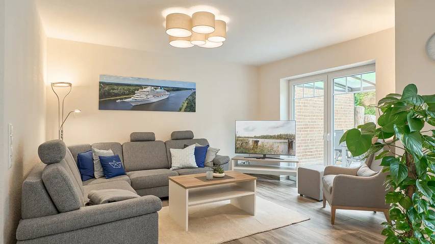 Ferienwohnung für 5 Personen, mit Terrasse und Garten in Hanerau-Hademarschen