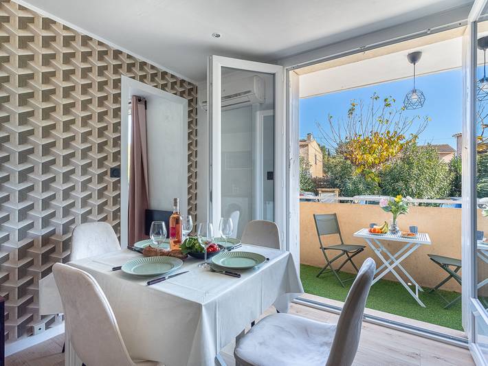 Appartement de vacances pour 4 personnes, avec balcon à La Seyne-sur-Mer