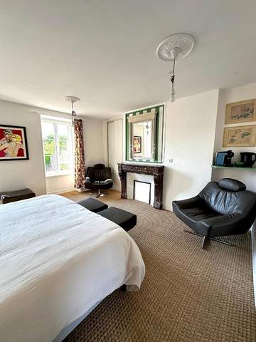 Chambre d’hôte pour 2 personnes, avec jardin ainsi que vue et terrasse à Valognes