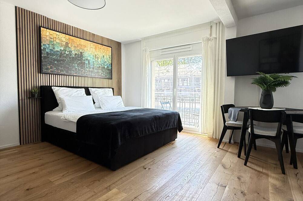 Ganze Wohnung, Stilvolles Studio Apartment bei der Messe Olma in St. Gallen, Zürich Voralpen